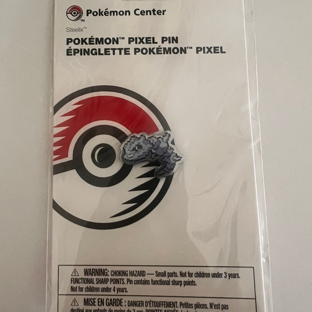 Pokemon Pixel Pin Steelix